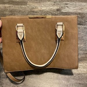 Brown crossbody purse